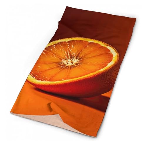 Pasamontaña transpirable, a prueba de viento y polvo, con protección solar, color naranja, para hombre y mujer