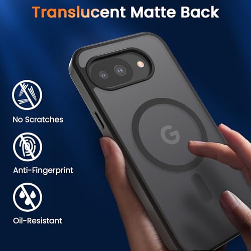 Image of WRJ Magnetic Case for Google Pixel 10a 6.3-Inch, Black