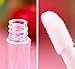 Wholesale Rose Gold Clear Mini Plastic Empty Lip Gloss Tube Makeup Lip Balm Bottle Container With Rubber Inserts （12PCS）