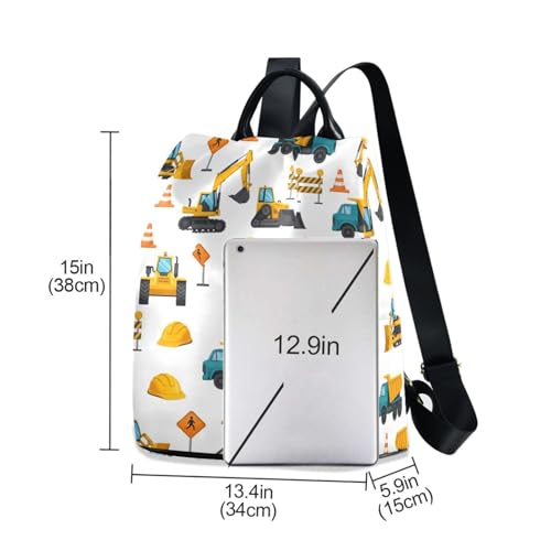 Sac à dos chic en polyester style trench aux finitions soignées