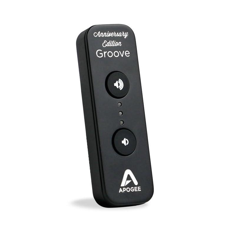 Apogee Groove USB DAC 本体 Amazon.co.jp: 【VGP 2025 受賞】Apogee GROOVE USB DAC ヘッドホン