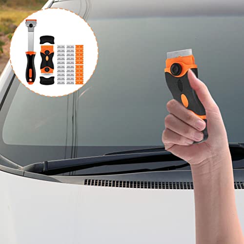 5 Pcs Ferramenta Raspador Adesivo Para Carro - Raspador de Lâminas - Raspadores de limpeza de 2 peça