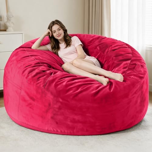 Homguava 6FT Bean Bag Chairs for Adults,Giant Adult Bean Bag Chair,BeanBag