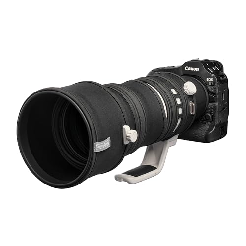 Éviter les rayures sur Canon RF 100-300 f/2.8L avec easyCover Lens Oak noir