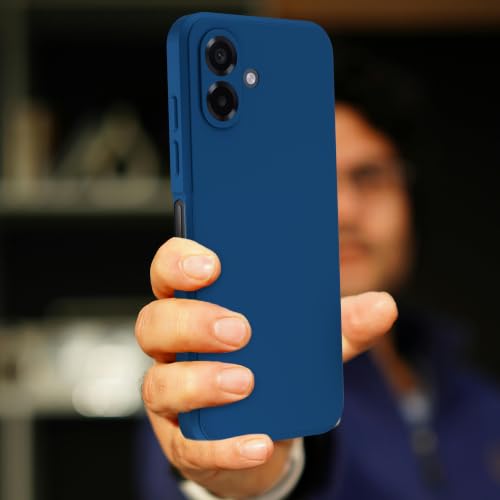 Image of A rtistque Back Cover Case for Samsung Galaxy M17e 5G / A07 / F70e / M07 / F07 / A07 5G | Premium Matte Cover | Camera Protection | Shockproof | Stylish Design Samsung Galaxy M17e Back Cover - Blue