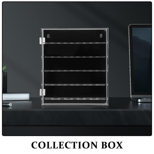 Caja de Acrílico Expositor Transparente para Colección de Monedas 7