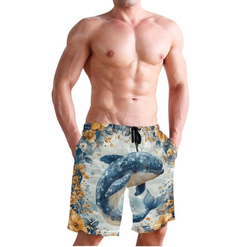 Short de bain avec doublure de compression homme carreaux de buffle - 4