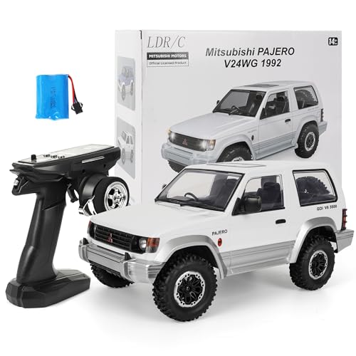 LDR/C 1297S PAJERO 1:14オフロードクローラー ラジコンカー 公認ライセンス商品 技適認証済 4WD 2.4G メカ式変速シフト 車モデル 誕生日プレゼント 男の子 ギフト