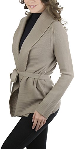 Image of ToBeInStyle Women's Warm Heavy Knit Long Sleeve Cardigans