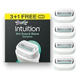 Wilkinson Sword Intuition 2in1 Soap & Shave Sensitive Skin Damenrasierer, 3 Ersatzklingen plus...