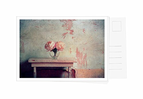 Cartoline Set con 6 carte in fiori serie Rose