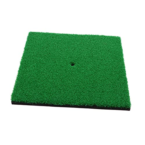 Veemoon Golf Hitting Mats 30x30cm Practice Pad Portable Golf Training Mat for Beginners Advanced Players Grass Pad