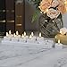 Bloepum Halloween Christmas Party Decor LED Flameless Battery Operated Candle Lights Candles 12PCS