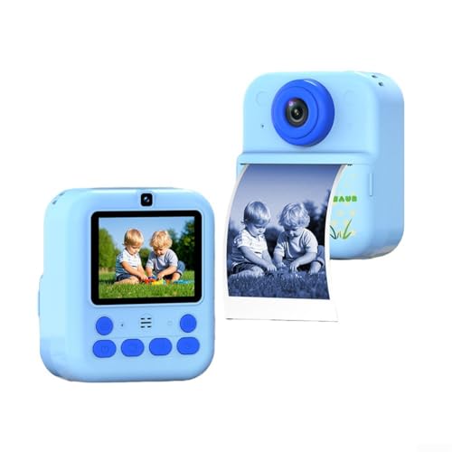 Appareil photo à impression instantanée enfants double objectif zoom 16x