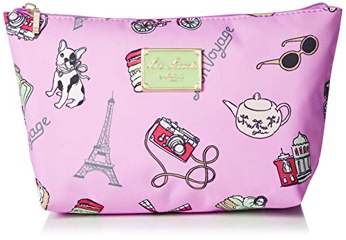 [スクレ by ラデュレ] ハンカチ プリントポーチ（Bon Voyage） レディース ピンク FREE