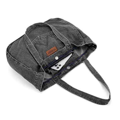 Bolso tipo tote Wrangler Denim para mujer miniatura 4