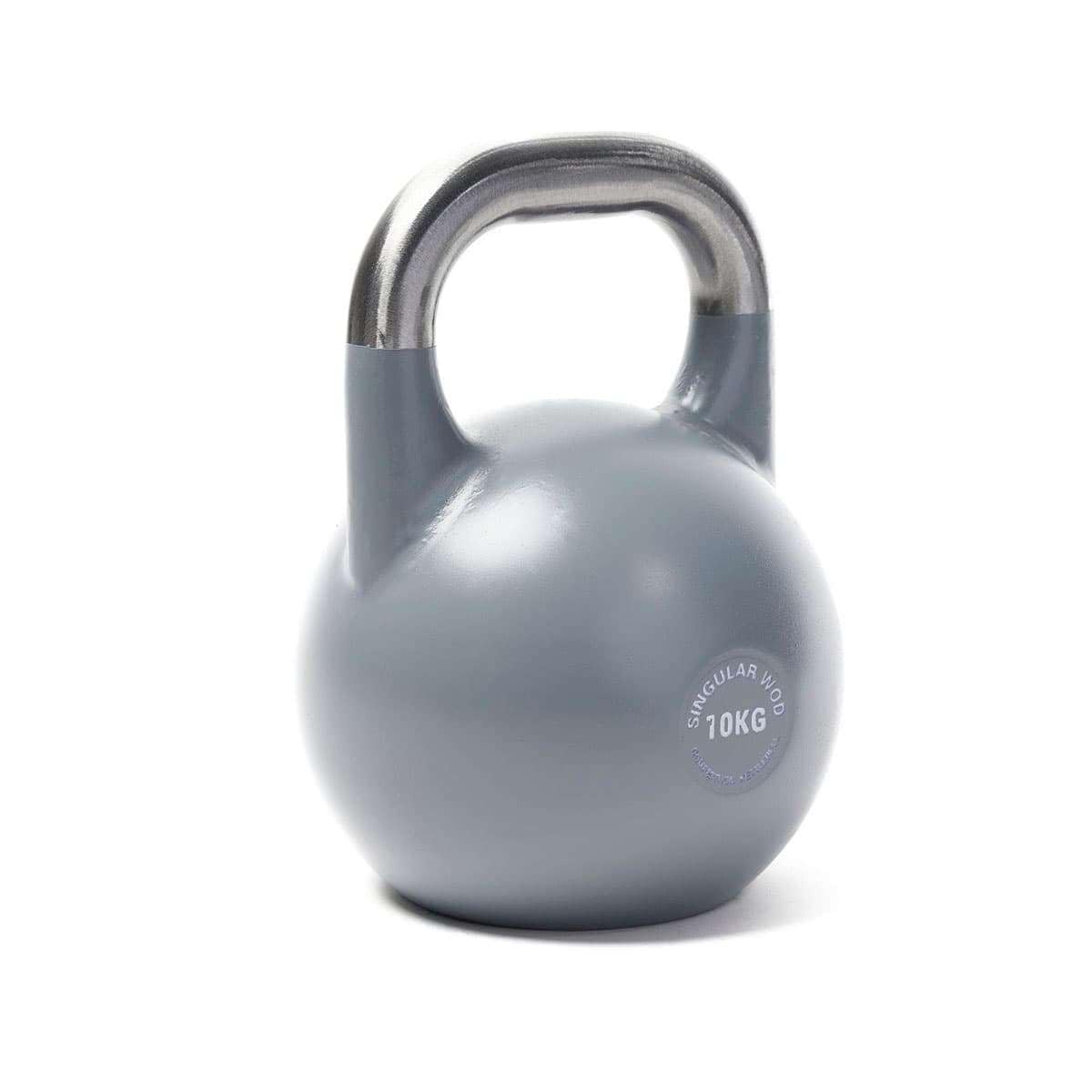 Competition Kettlebell SINGULARWOD – Pesa rusa de competición para crosstraining y fitness. Ideal para swings, snatch, clean, press y entrenamientos en casa o gimnasio.