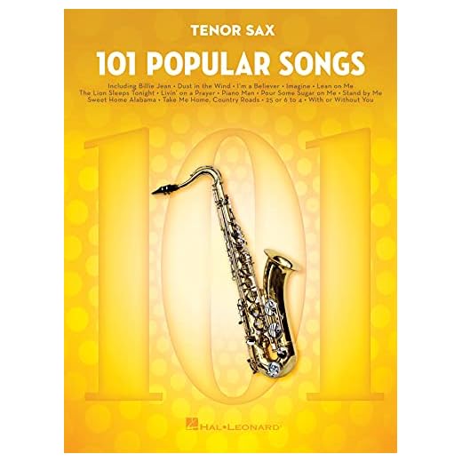 101 Popular Songs for Tenor Sax (SAXOPHONE)
