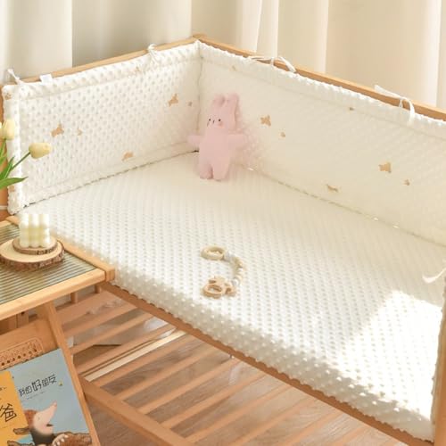 RZYW Fácil De Instalar,Protección Integral Chichoneras Blanda Acolchado Almohada Cama,para Decoración De Habitaciones,M010,150X28cm