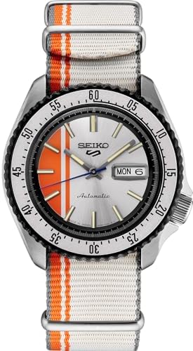 SEIKO Automatic Watch for Men - 5 Sports - Day/Date Calendar, Lum...