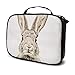 Produktbild Kaninchen Porträt Musik Kunst tragbare kosmetische Kulturbeutel Reise Make-up Beutel wasserdichte hängende Organizer Tasche für Frauen Mädchen