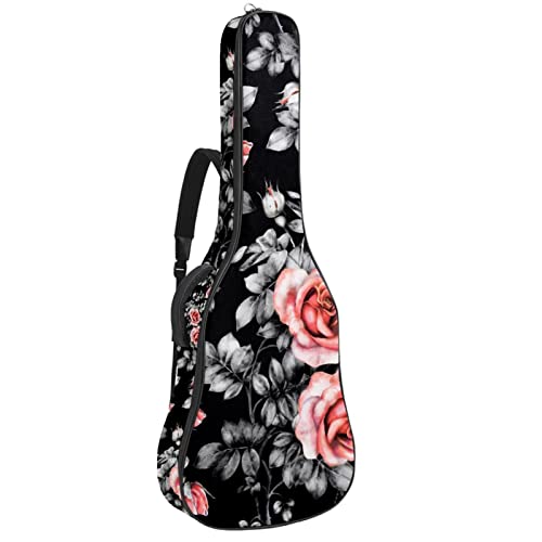 Sac à dos guitare acoustique imperméable contre la pluie avec organiseur d'accessoires