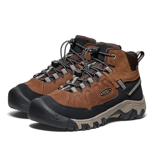 KEEN Kids' Targhee 4 Mid Height Durable Comfortable Waterproof Hiking Boot4