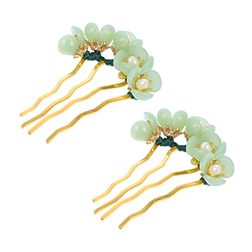 Beaupretty 2 wAs ̂߂̐΂̔ ^bZ ̂߂Ő̔ wAoh  vintage classy ̓̑ ̃w bN VRŐ Green