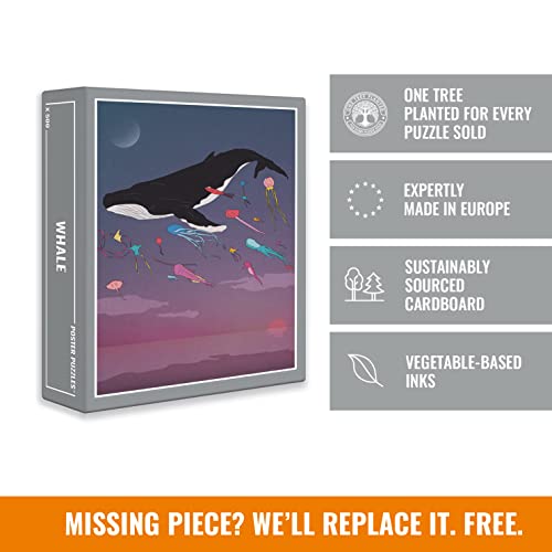 Whale Puzzle di Cloudberries - Immaginifico Puzzle...