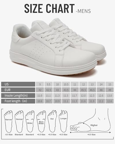Image of 1TAZERO Men Slip On Shoes Loafer with Arch Support Insoles,Men Casual Shoes for Plantar Fasciitis