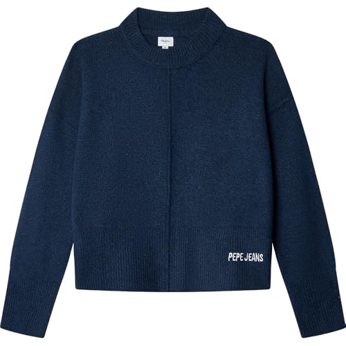 Pepe Jeans Ropa de Punto para niña, Azul (Azul Marino), 6, Azul (Marino), 6 años