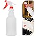 CONGARTENO 700Ml Industrial Plastic Spray Bottle with Adjustable Red Nozzle, Acid-Base Resistant Leak-Proof Pressurized Sprayer for Cleaning, Gardening, Bbq, and Household Use
