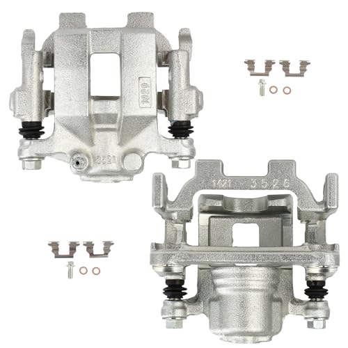 Image of ECCPP 19B6240 19B6241 Rear Left & Right Disc Brake Caliper Assembly | w /Bracket Fit For Nissan For Maxima 2009-2014 2016-2018
