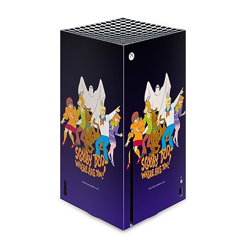 Autocollant de jeu Xbox Series X vinyle Scooby-Doo peau de protection console personnalisée