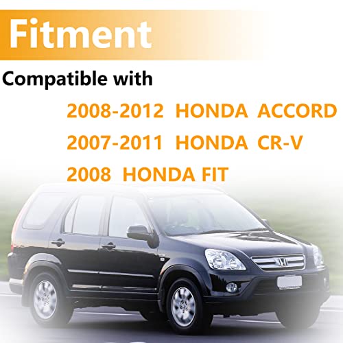 Cheriezing 42753-Swa-316 Programmed Tire Pressure Monitoring System (Tpms) Sensor - Compatible For Honda 08-12 Accord 07-11 Cr-V 08 Fit Replace# 42753-Swa-A53, 42753-Swa-315, Pmv-107M 315Mhz 4-Pack #TOP1