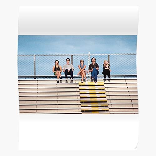 Badpakken Cast Logan Emma Watson Of A Being Ezra The Wallflower Perks Home Decor Wall Art Print Poster 11.7 x 16.5 inch