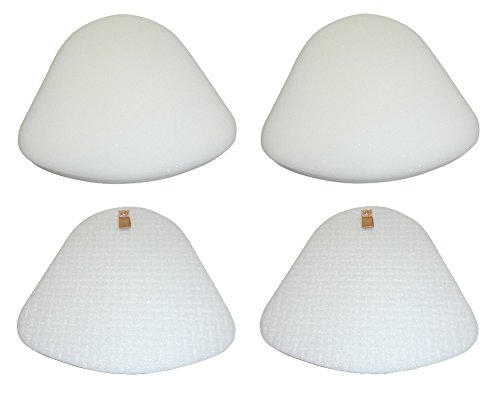 2 Pack Shark Navigator Lift-Away NV350 Foam & Felt Filter Set, Fits Shark Navigator Lift-Away Models: NV350, NV351, NV352, NV355, NV356, NV357, NV360, NV370, NVLFT199, UV440 Vacuums, Part # XFF350