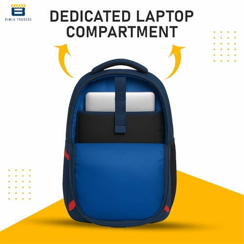 Image of Btag 27Ltrs Stylish Laptop & Casual Backpack | Water-Resistant, Comfortable, Lightweight & Trendy | Large Storage, Smooth Zippers, Spacious & Travel-Friendly | Ideal for Work, Study & Daily Use