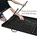 Amazon Basics Folding Table 6 ft Black