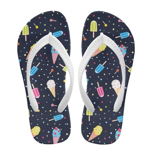 Sweet Girls Sandals Flip Flops Quick Drying Non Slip Bathroom Slippers Kawaii Comfy Water Pool Sandals Kids