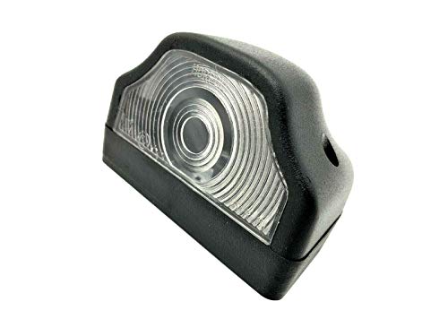Luz de matrícula, luz de número de matrícula, luz de matrícula para remolques, maquinaria de construcción, autocaravanas, tráilers, caravanas, camiones, etc.