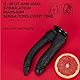 Realistischer Doppeldildo Schwarz 18×3,3 cm & 14×3,9 cm Silikon 24 cm hoch mit starkem Saugnapf Vaginal & Anal für Frauen & Paare Double Dildo XXL Klassisch sex toys fantasy anal FOPS D27