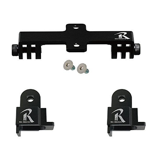 REC-MOUNTS DGP3+CATHL2-2 Double Base 1+ Light Adapter Set for Go Pro or CAT Eye (400-Double-GP3+GP-CATHL2 x 2 Pieces)