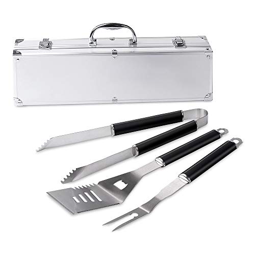 Set de Herramientas para Parrilla de Acero Inoxidable miniatura 1