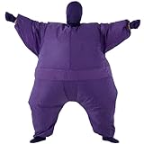 JOYBRO Inflatable Fat Guy Costume for Adult, Blow Up Masquerade Jumpsuit for Men Women Halloween Costumes, Perfect for Christmas, Carnival, Mardi Gras, Cosplay and Themed Parties, One Size 150–190 cm