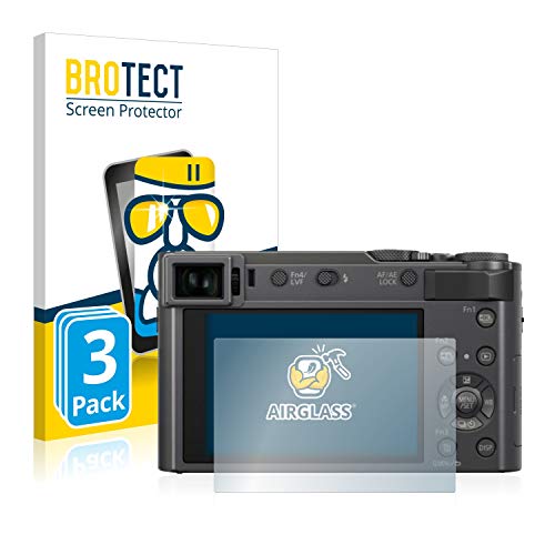 brotect Pellicola Protettiva Vetro per Panasonic Lumix DC-TZ200 Protezione Schermo
