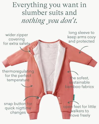 Supersoft Active Toddler Sleepsuit 1.0 TOG Long Sleeve Wearable Blanket with Legs All-Season Go-to for Safe Cozy Sleeper2