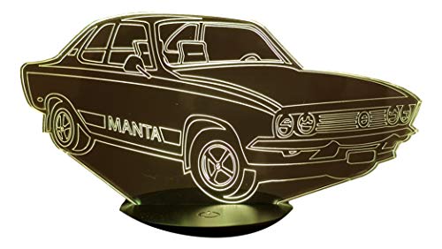Lampe d'ambiance Opl Manta A veilleuse 7 couleurs pour salon