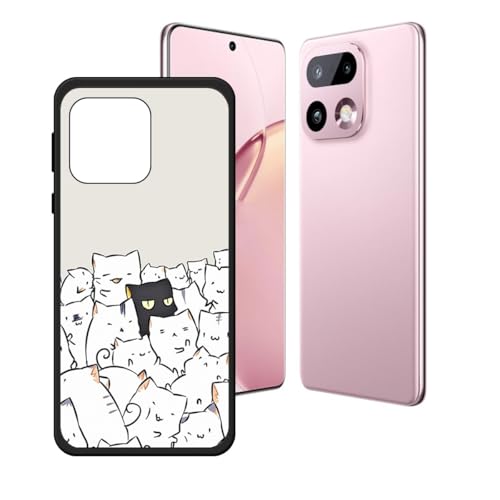 LCEHTOGYE �K�p Realme 16 Pro+ 5G�p�P�[�X�A�K�p Realme 16 Pro+ 5G (6,8")�ƌ݊����̂��钴���^�u���b�N�\�t�gTPU�V���R���Q���P�[�X�ی�J�o�[- WZ21