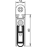 Athmer Türdichtung KÄLTEFEIND ALLROUND 958mm 1-seitig m. Zubehör (5128)